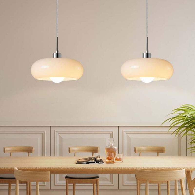 Luxe Nest - Hailie broodvormige glazen hanglamp