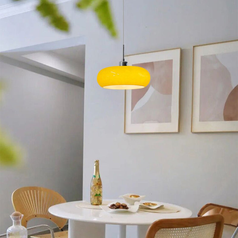 Luxe Nest - Hailie broodvormige glazen hanglamp