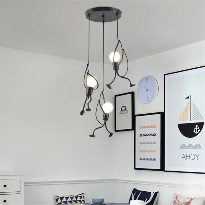 Luxe Nest | Retro wandlamp Iron Man