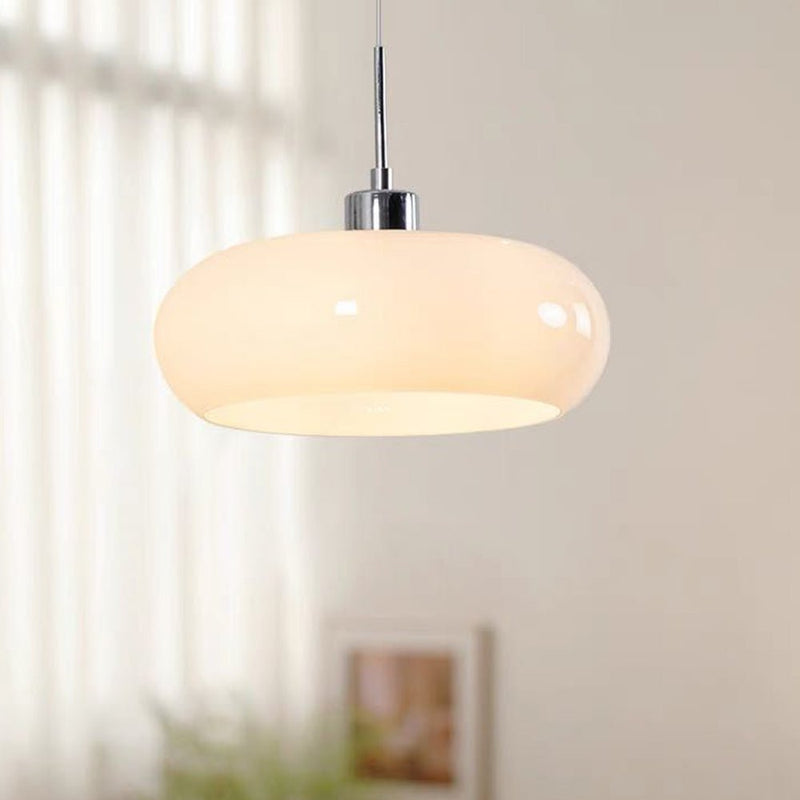 Luxe Nest - Hailie broodvormige glazen hanglamp