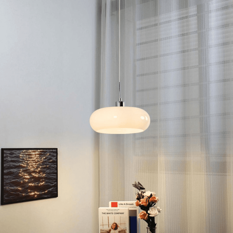 Luxe Nest - Hailie broodvormige glazen hanglamp