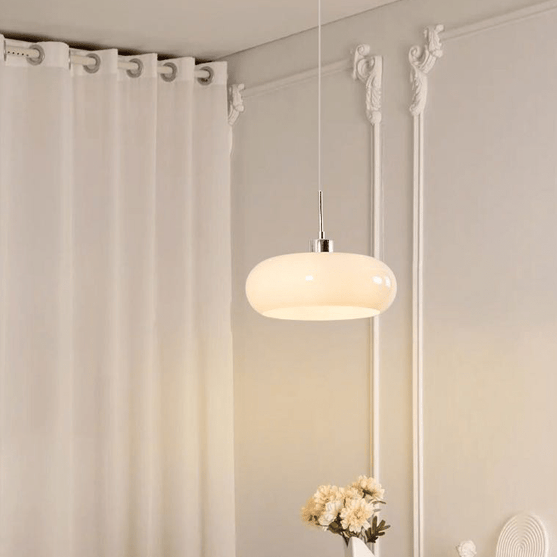 Luxe Nest - Hailie broodvormige glazen hanglamp