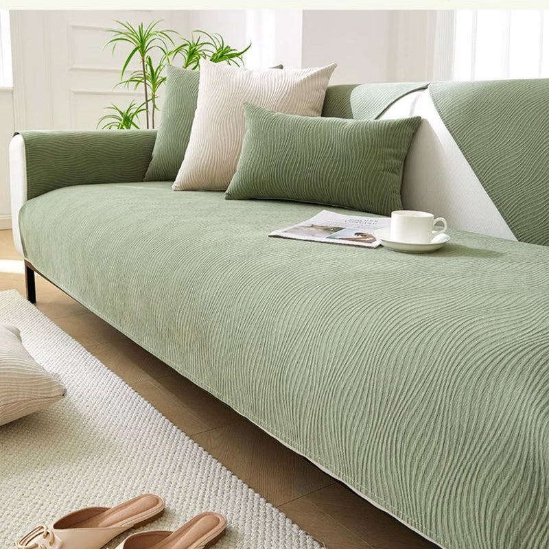 Luxe Nest - Chenille Bankhoes voor een Nieuwe Look