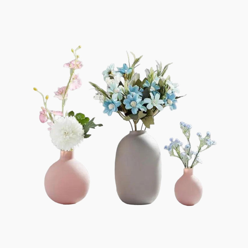 Luxe Nest - Moderne Keramische Vaas Collectie Multi-Kleur Stijlvolle Minimalistische Decoratie voor Thuis