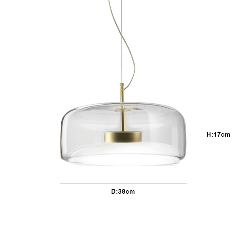 Luxe Nest - Hotel glazen hanglamp