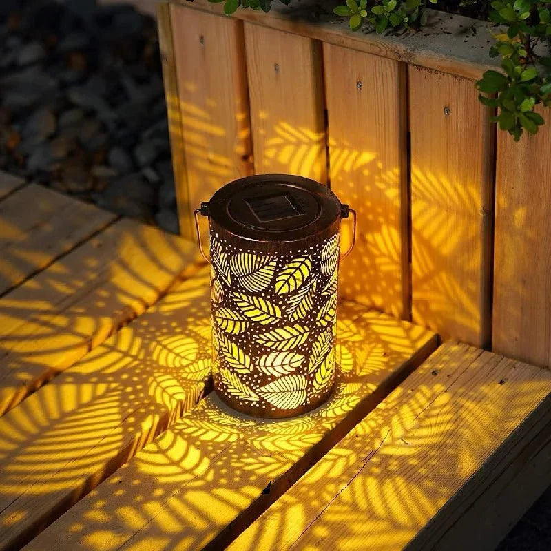 Luxe Nest - Lichtgevende Blad Lantaarn (2 pack)