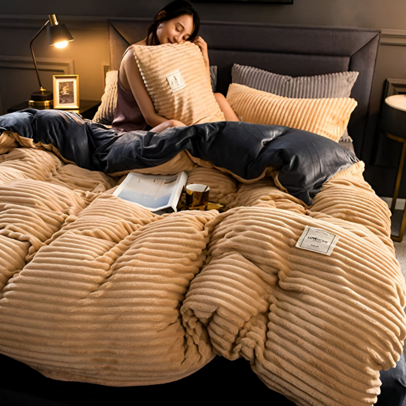 Luxe Nest - Fluffy dekbedovertrek
