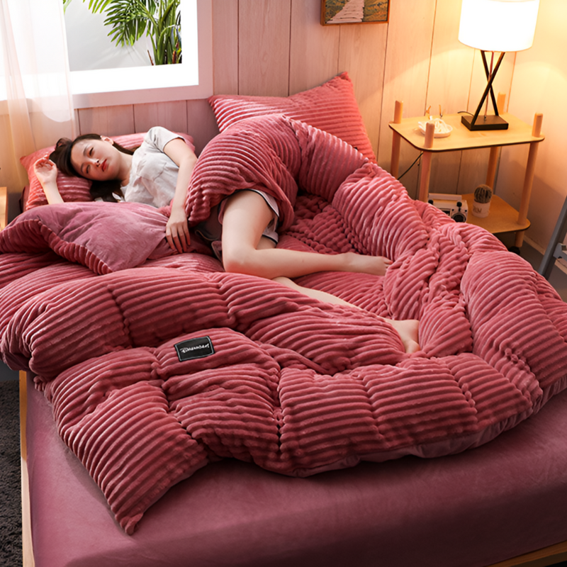 Luxe Nest - Fluffy dekbedovertrek