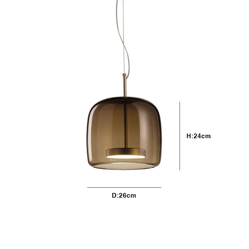 Luxe Nest - Hotel glazen hanglamp
