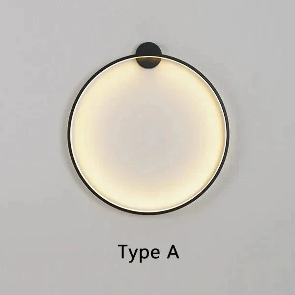 Luxe Nest - Minimalistische ronde Wandlamp