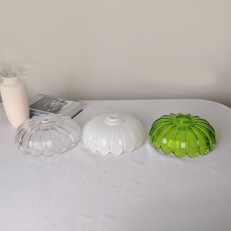 Luxe Nest - Vintage glazen bloem hanglamp