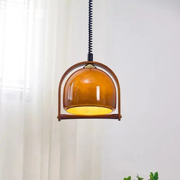 Vintage Luxe Nest houten hanglampen
