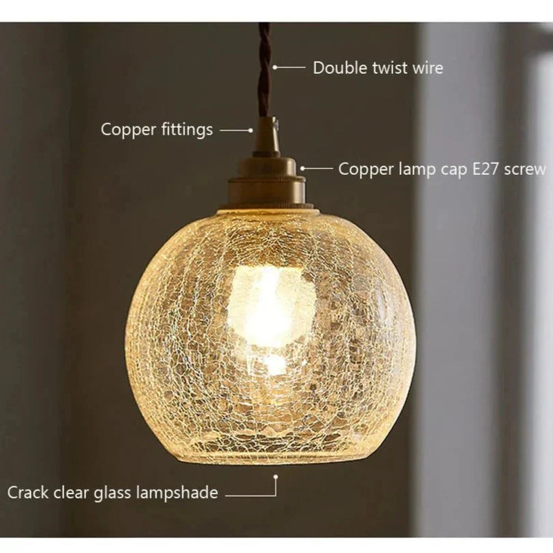 Luxe Nest - Kristallen glazen hanglamp
