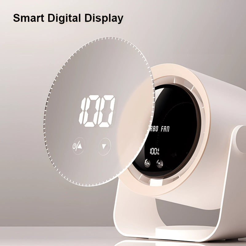 LX – Ventilator met LED-display
