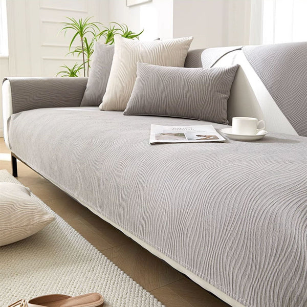 Luxe Nest - Chenille Bankhoes voor een Nieuwe Look