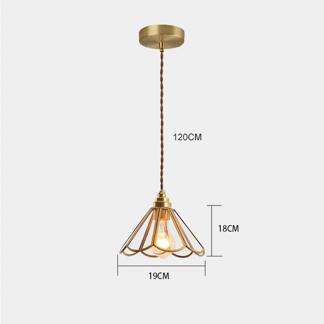 Luxe Nest - Glas in lood hanglamp