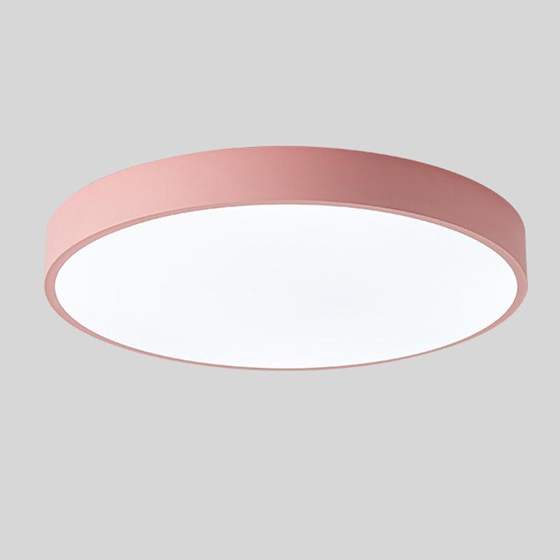 LX Wooden Macaron Plafondlamp