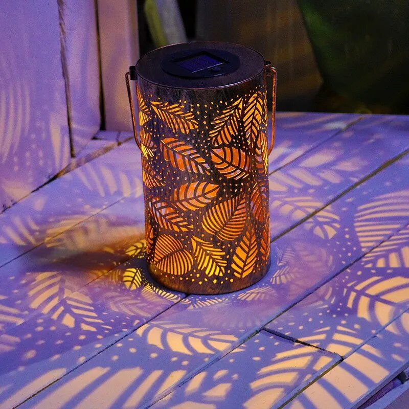 Luxe Nest - Lichtgevende Blad Lantaarn (2 pack)