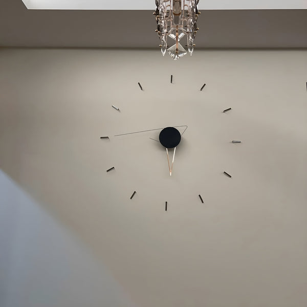 Luxe Nest - Klok - Minimalistische DIY geruisloze Wanduhr