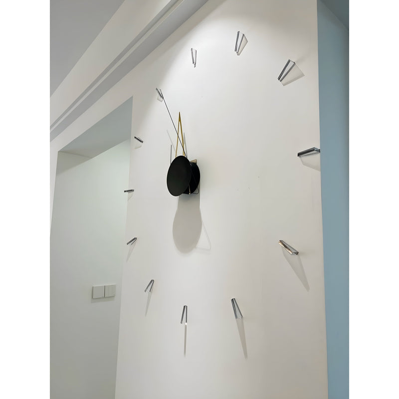 Luxe Nest - Klok - Minimalistische DIY geruisloze Wanduhr