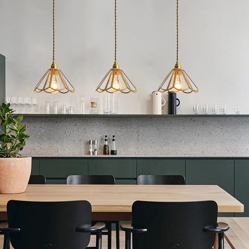 Luxe Nest - Glas in lood hanglamp