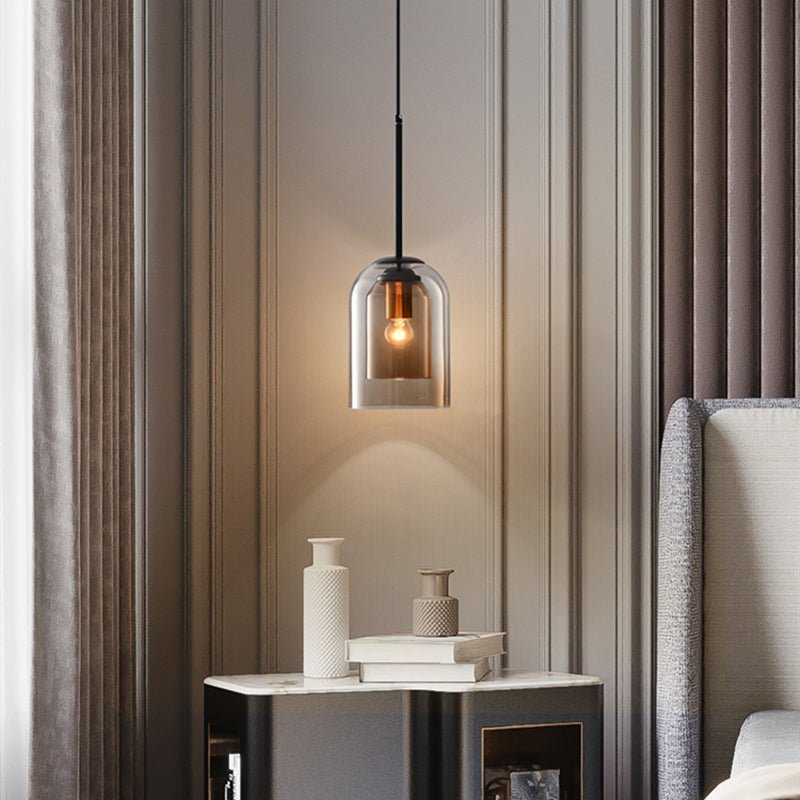 Luxe Nest - Mica Mid-Century Hanglampen met dubbel glas