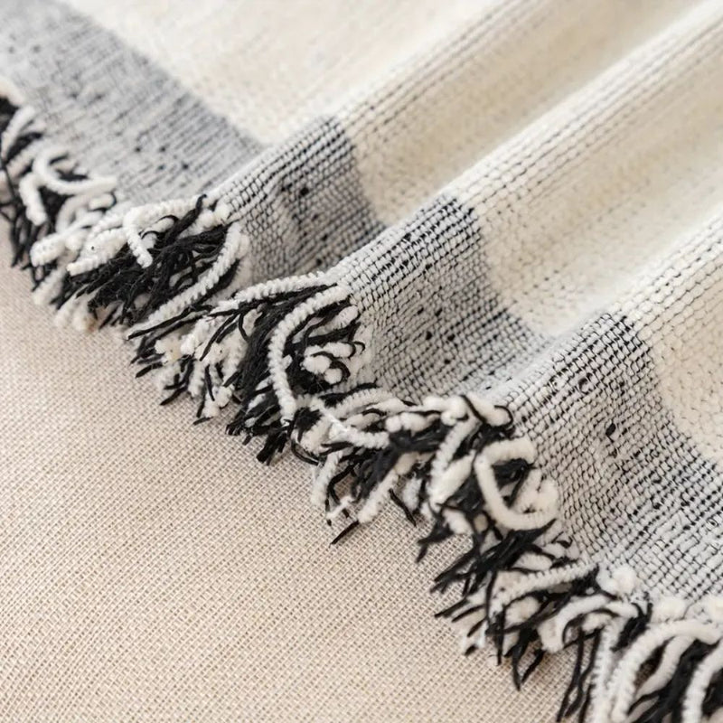 Luxe Nest - Golflijnen Chenille Bankhoezen