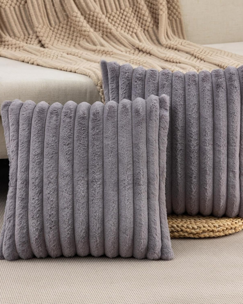 Luxe Nest - Saoel Cushion Kussen Met Elegante Ribbelontwerp