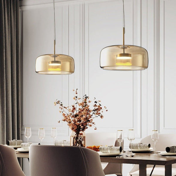 Luxe Nest - Hotel glazen hanglamp