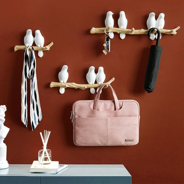 Luxe Nest - Mooie Vogels Kapstok Wand Kapstok Voor Speelse Decoratie