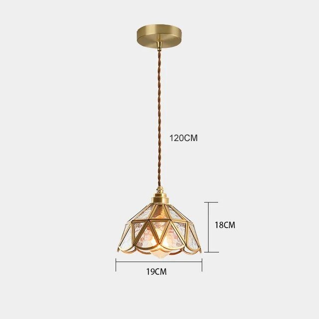 Luxe Nest - Glas in lood hanglamp